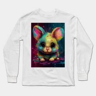 Cute little beautiful chinchilla. Long Sleeve T-Shirt